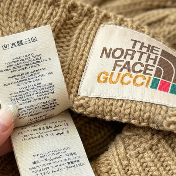 The North Face Gucci 100% wool beanie - Picture 7 of 16